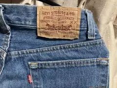 美品 90s Levi’s 501 ビンテージ W30L36 ジーンズ 濃青