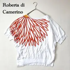 半袖Tシャツ ドルマンスリーブ 羽根 ホワイトのサムネイル