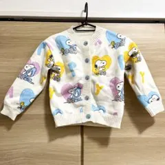 カーディガン スヌーピー 120cm