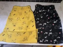 ユニクロ　ポケモン ピカチュウ柄 ステテコ2点セット