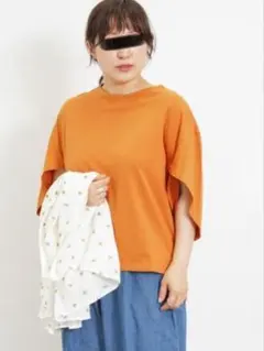 サマンサモスモス　チュリップスリーブＴシャツのサムネイル