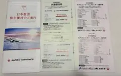 日本航空 JAL 株主優待券とホテル割引券セットのサムネイル