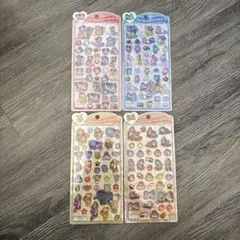 国内正規品　うるちゅるPOP SEAL ディズニー　4枚セット