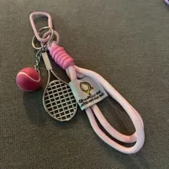 テニスラケット キーホルダー 5色セット