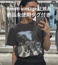 【新品】THE BEATLES × Ameri PRINT COMPACTTEEのサムネイル