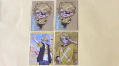 カラフルピーチ　たっつんカード4枚セット