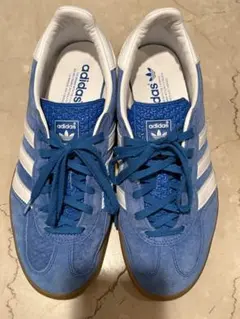 adidas GAZELLE ブルー ガゼル スニーカー
