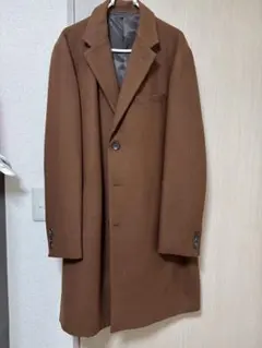 ブラウン チェスターコート