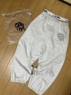 mertra ジョガーパンツ Sサイズ スウェットパンツ グレーネイビー