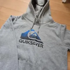 QUICKSILVER グレー パーカー