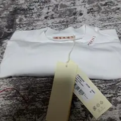 ホワイト 半袖 Tシャツ ルーズフィットのサムネイル