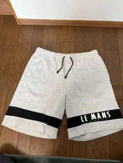 【LE MANS 】グレー ショートパンツ LL