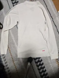 Supreme Hanes ワッフル サーマル 長袖シャツ ホワイト Sのサムネイル