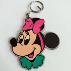 レトロ ミニーマウス アクリルキーホルダーのサムネイル