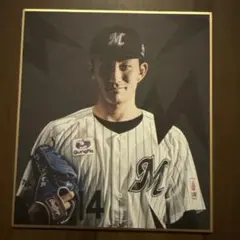 小島和哉 14 2026シーズンビジュアルミニ色紙 千葉ロッテマリーンズ