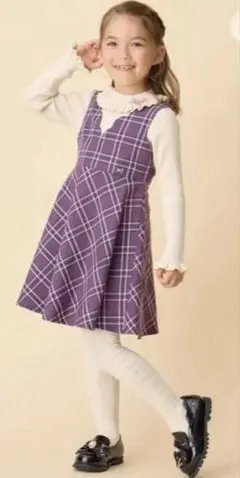 完売品！新品エニィファム ジャンパースカート　ワンピース　女の子　130cm