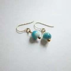 キャンディクォーツのピアス