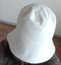 ホワイト バケットハット