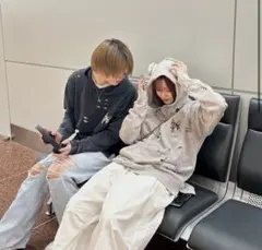 such a stan Butterfly logo Damage hoodie