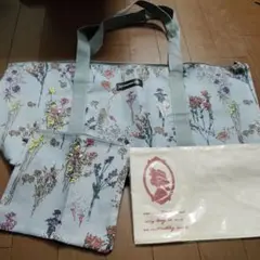 新品未使用ケイハヤマプリュスビッグバッグ&ポーチセット　赤毛のアンブックカバー