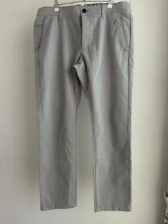 ルコック　ドット柄 グレー メンズパンツ