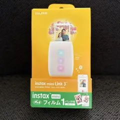 新品FUJIFILM instax mini Link3 チェキフィルム10枚付