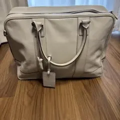 COACH 本革　白　ボストンバック