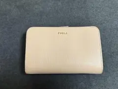 FURLA フルラ バビロン二つ折り財布　ピンクベージュ