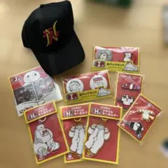 ベイマックス ハッピーくじ キャップ 缶バッジ アクリルキーホルダー セットのサムネイル