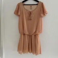 INGNI♡ビジュー付きワンピ