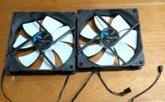 ケースファン：fractal design 140mm-1000rpm2個セット