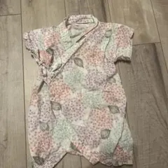 SENSE OF WONDER センスオブワンダー　 紫陽花柄甚平　女の子70