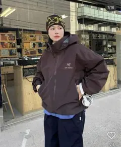田中シェン着用　arc'teryx Beta AR bitter サイズS