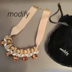 modifyネックレス ベージュのサムネイル