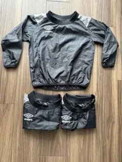 120 ３枚セット umbro ピステ・ウィンドブレーカー　サッカー　フットサル