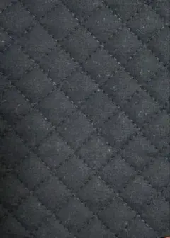 生地 ハギレ 無地 ブラック 黒 キルティング生地 レトロ