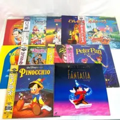 レーザー ディスク　ディズニー映画、 11タイトル　ディズニーアニメ LD