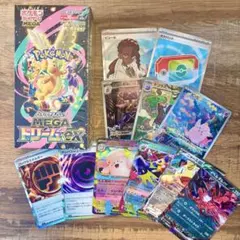 ポケモンカードゲーム MEGAドリームex シュリンク付1BOX おまけ付き