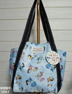 クレヨンしんちゃん × サンリオキャラクターズ トートバッグ　バルーンバッグ