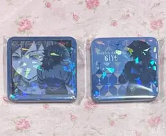鬼滅の刃　モクテル　バー銀座　冨岡義勇　コレクション　ロト　グリッター缶バッジ