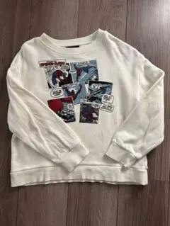 スパイダーマン トレーナー 薄手 120 マーキーズ