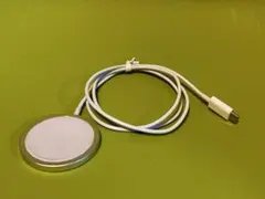 USB-C ワイヤレス充電器 シルバー 円形