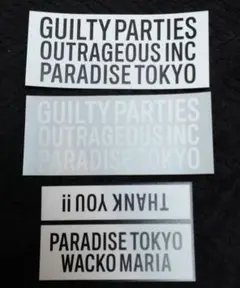 WACKO MARIA　ステッカー