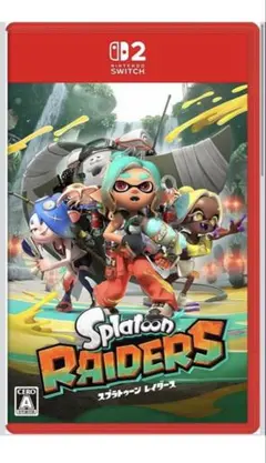 【新品未開封】スプラトゥーン レイダース Switch2 ソフト シュリンク付
