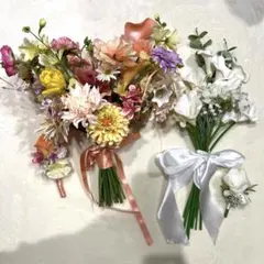 ブーケとブートニアセット