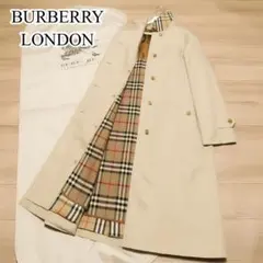 貴重 BURBERRY LONDON ステンカラー バーバリー ウールライナー付