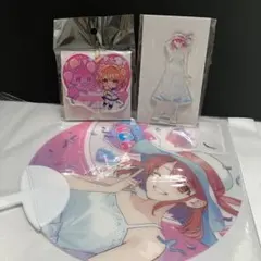 カラフルピーチ　のあ　からぴち夏休み　アクスタ&アクキー&うちわセット