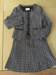 美品　anysis ツイード　オンワード樫山　 セットアップ　セレモニー