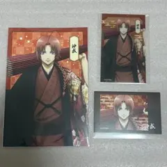 銀魂 マルイ POP 片面花柄和装 イラストシート クリアシート 特典 神威