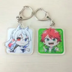 カラフルピーチ からぴち 2023 アクリルキーホルダー じゃぱぱ どぬく